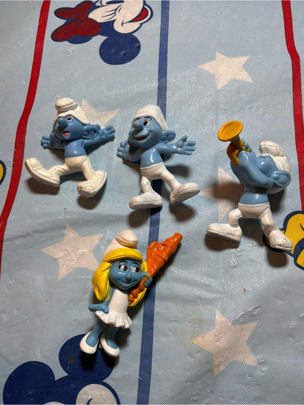 2013 Smurf McDonald’s Smurfette, harmony, crazy, clumsy